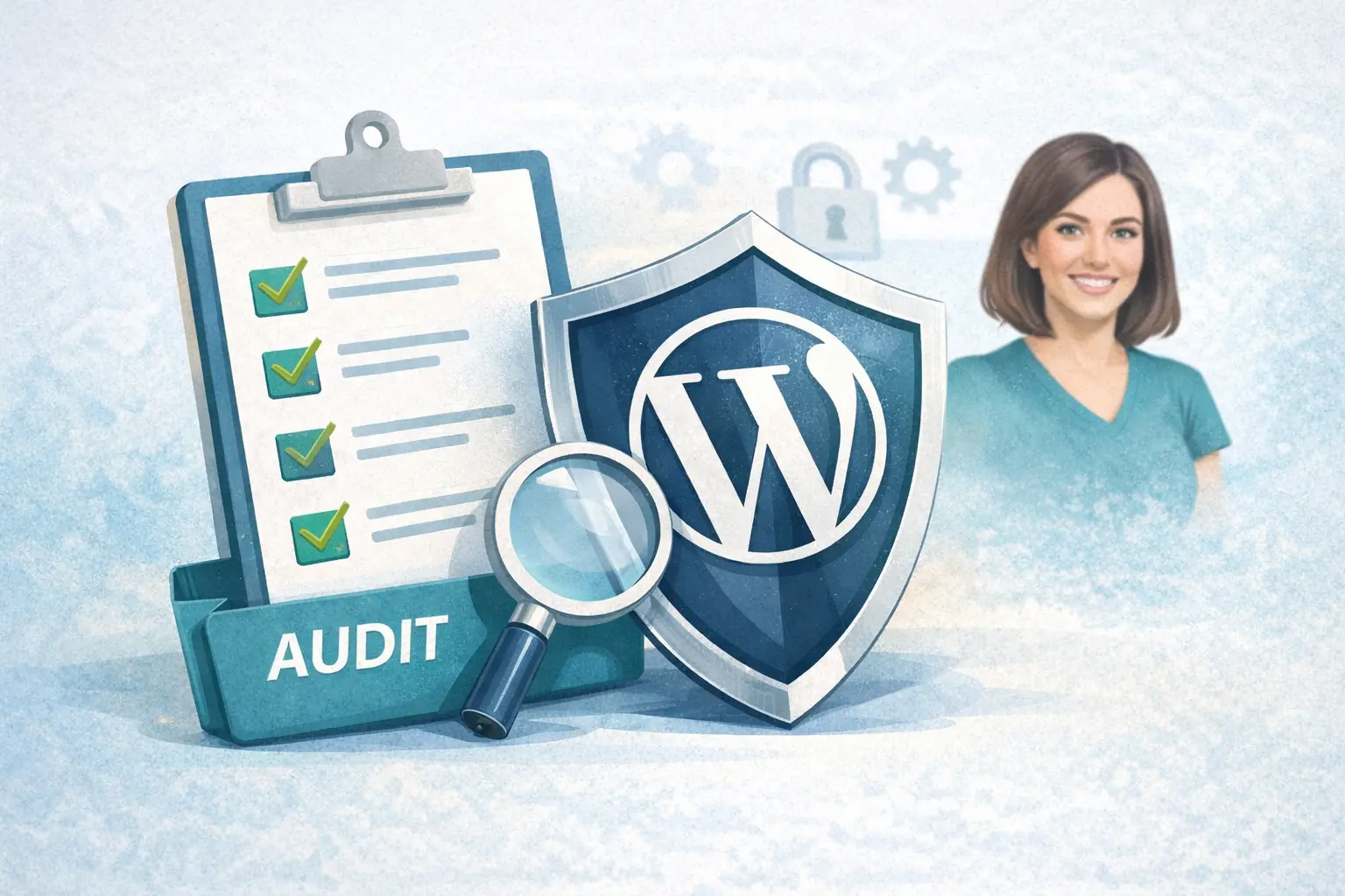 Free WordPress website audit call to action for maintenance plans