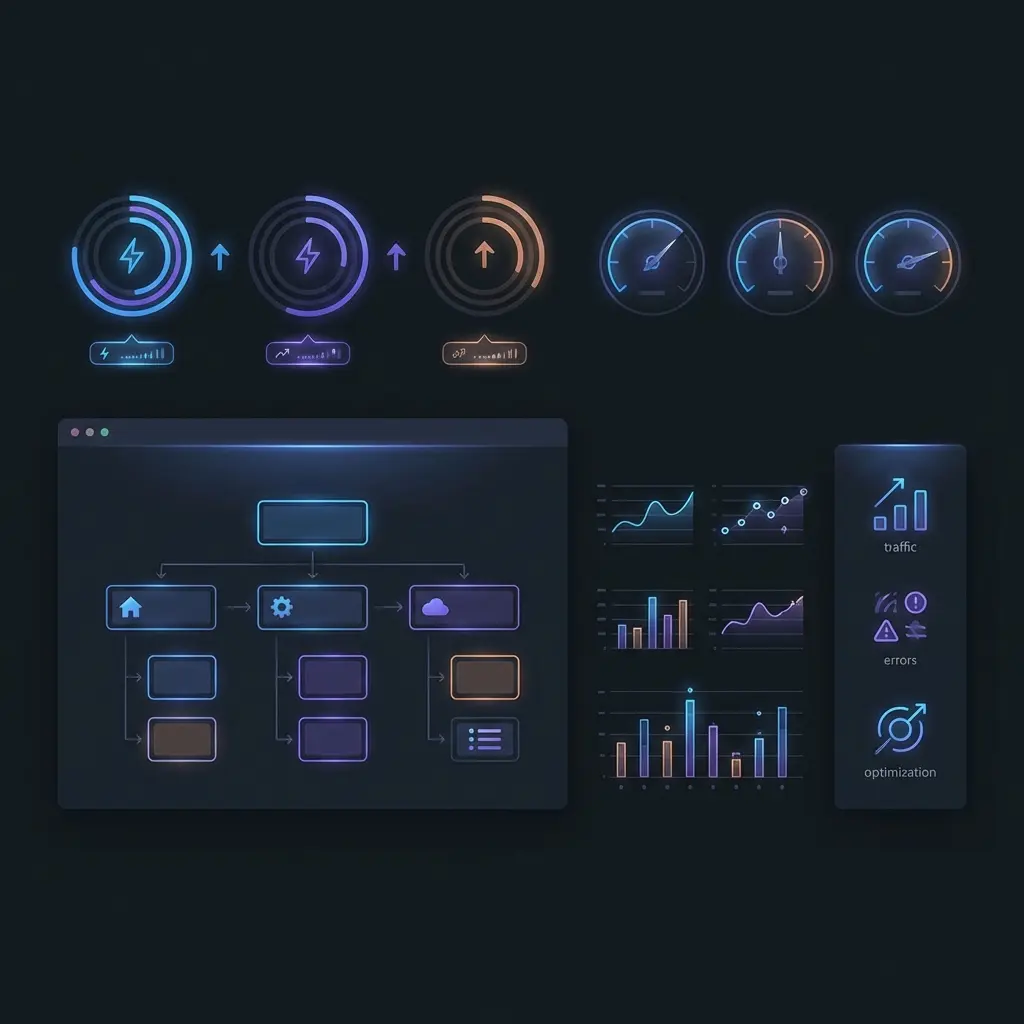 Bold Peak Website performance metric and structure